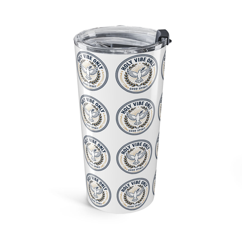 20oz "Holy Vibe Only" Insulated Tumbler — Inspirational Spiritual Travel Cup