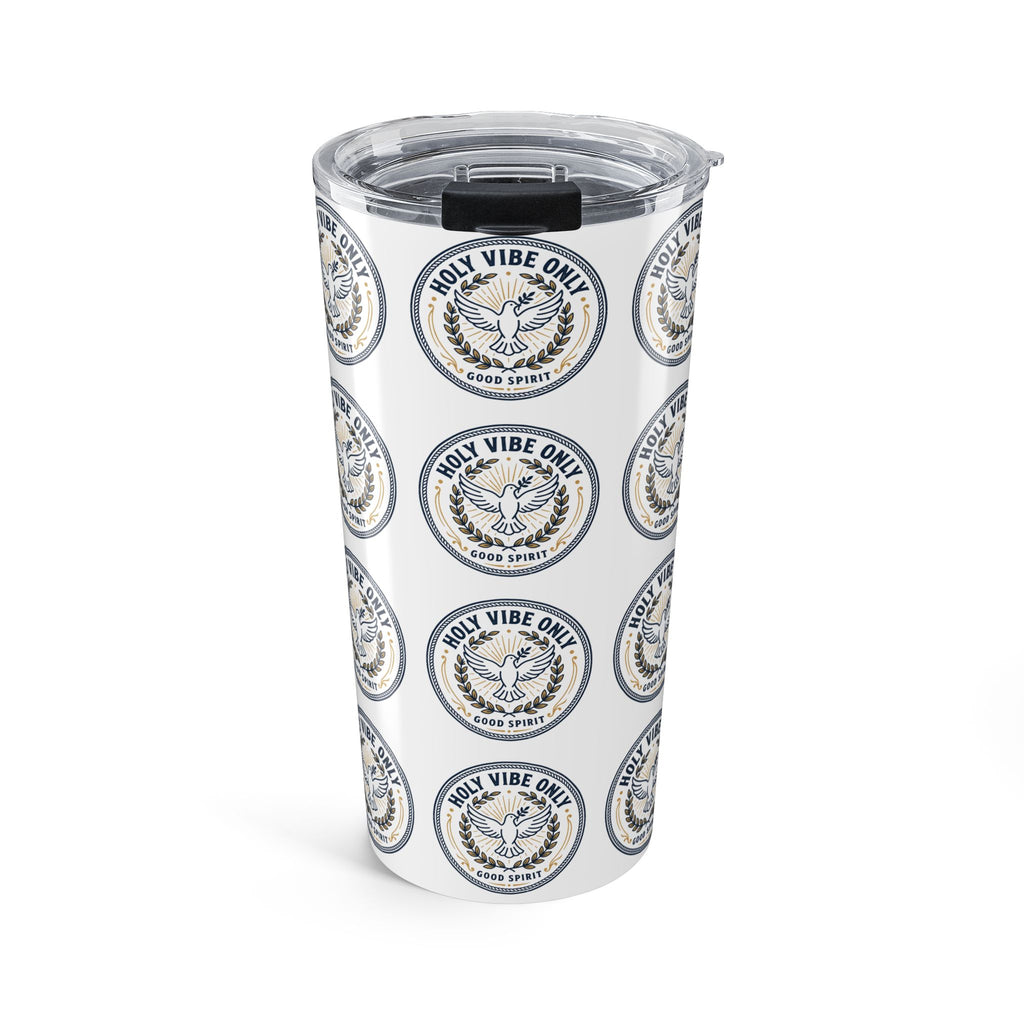 20oz "Holy Vibe Only" Insulated Tumbler — Inspirational Spiritual Travel Cup
