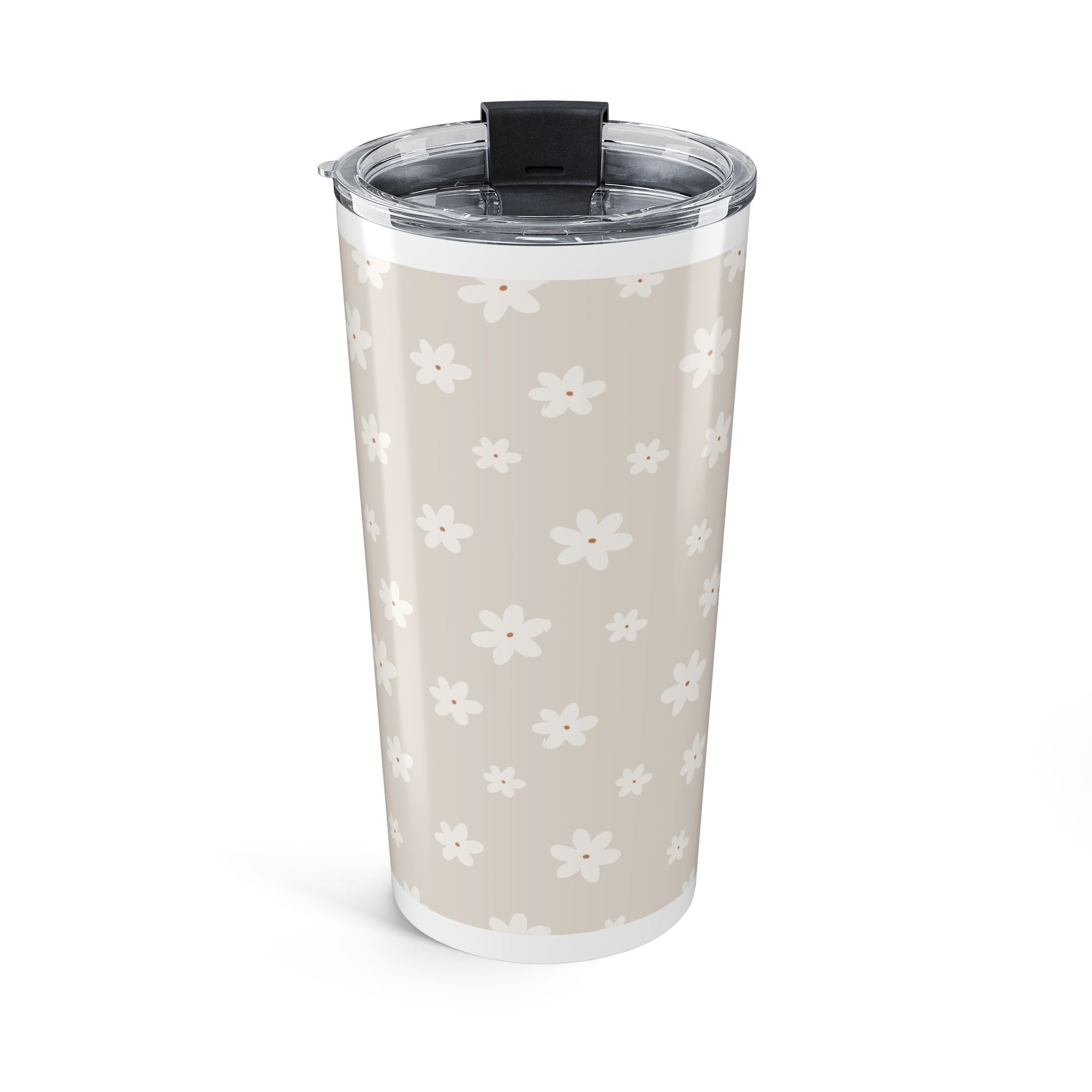 20oz Christian Tumbler — "He Was Lost and Is Found" (Luke 15:11-32) Floral Travel Mug